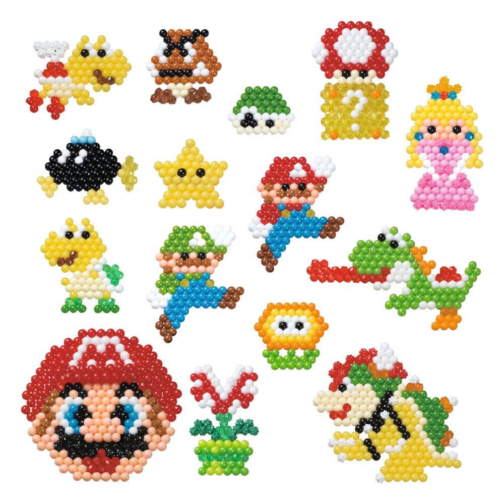 Aquabeads Cubo de Creación Set de Juego Super Mario