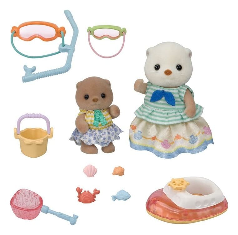 Sylvanian Families Nutria Marina Set de Juego Snorkel