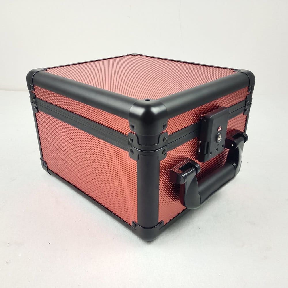 Evoretro Maleta TCG para 120 Tarjetas XL Rojo