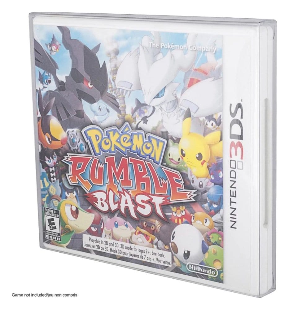 Caja de PET pack de 25 Protector para 3DS (NTSC) Games
