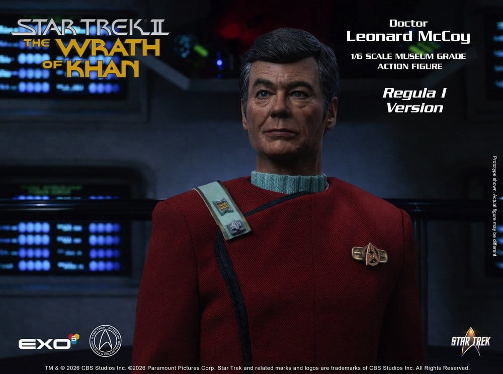 Star Trek II: La ira de Khan Figura 1/6 Dr. Leonard McCoy Regula I Version 30 cm