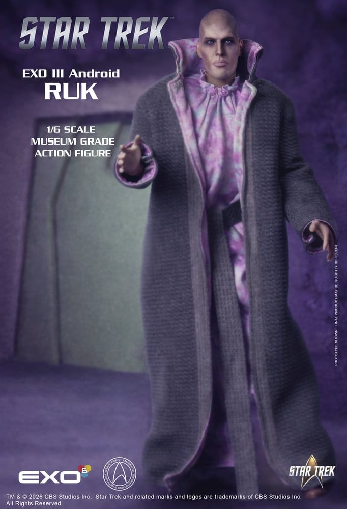 Star Trek: La serie original Figura 1/6 Ruk EXO III Android 33 cm