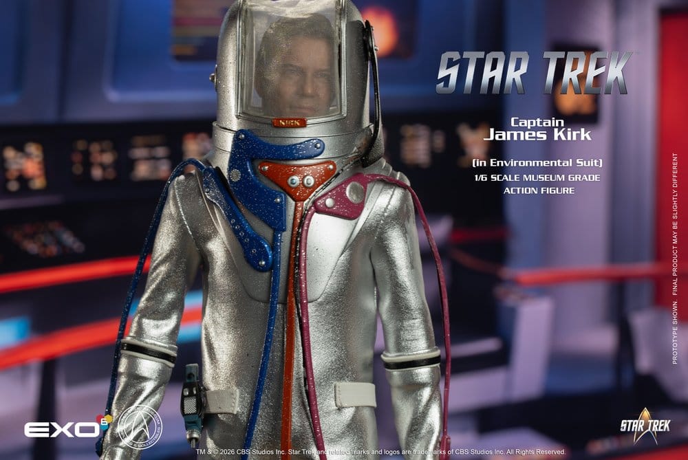 Star Trek: La serie original Figura 1/6 Captain James T. Kirk (in Environmental Suit) 29 cm
