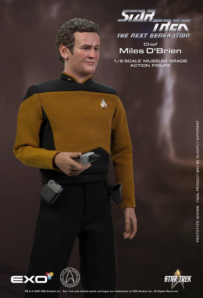 Star Trek: La nueva generación Figura 1/6 Chief Miles O'Brien Essential Version 30 cm