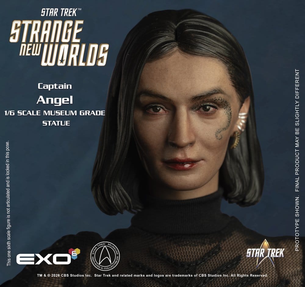 Star Trek: Nuevos y extraños mundos Figura Mixed Media 1/6 Captain Angel 28 cm