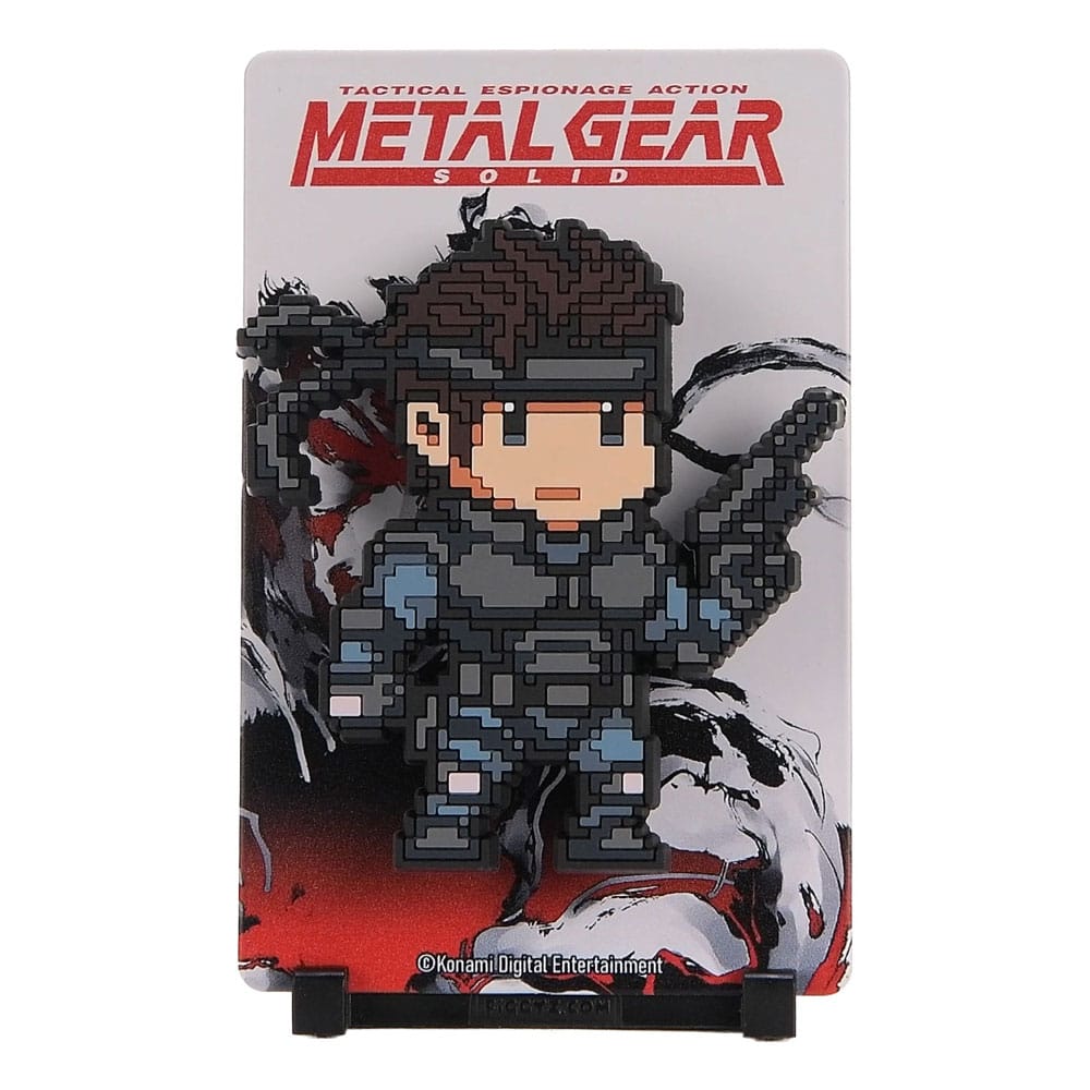 Metal Gear Solid 1 FiGGYZ Figura Coleccionable Magnética Solid Snake 11 cm