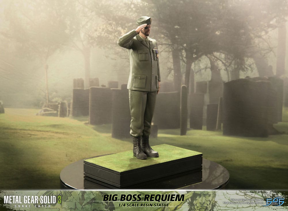 Metal Gear Solid 3: Snake Eater Estatua 1/4 Big Boss Requiem 55 cm