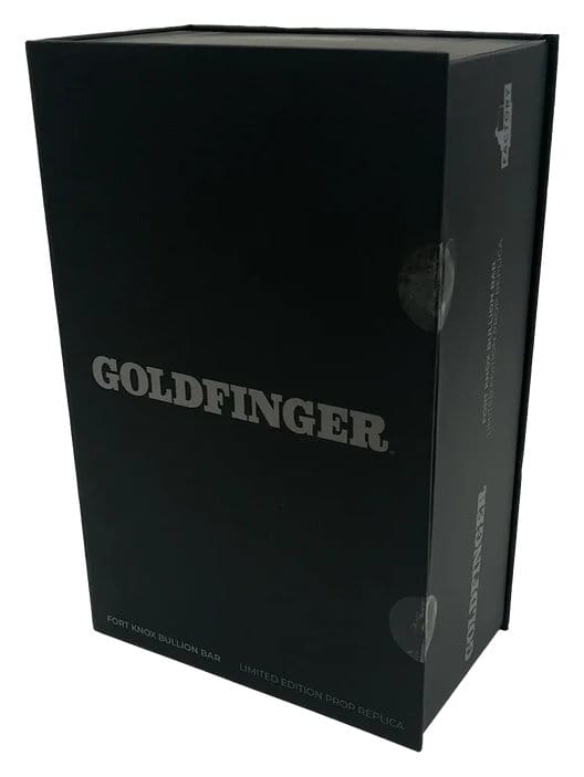 James Bond prop Réplica 1/1 Goldfinger Fort Knox Bullion Bar 25 cm Limited Edition