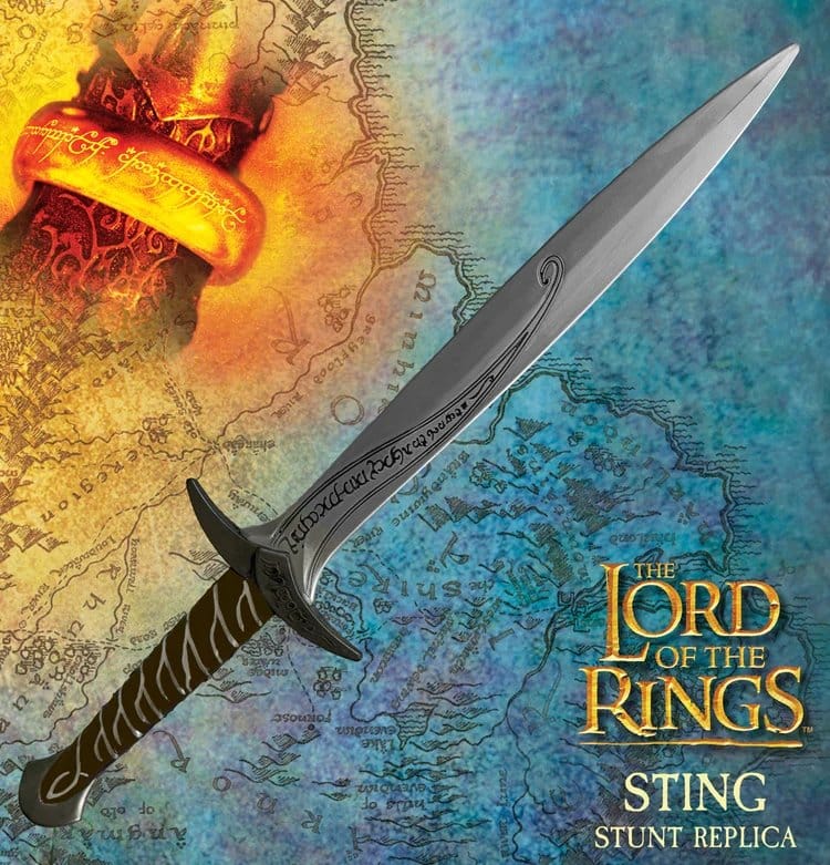 El Señor de los Anillos LARP Stunt Prop Réplica 1/1 Sting 56 cm