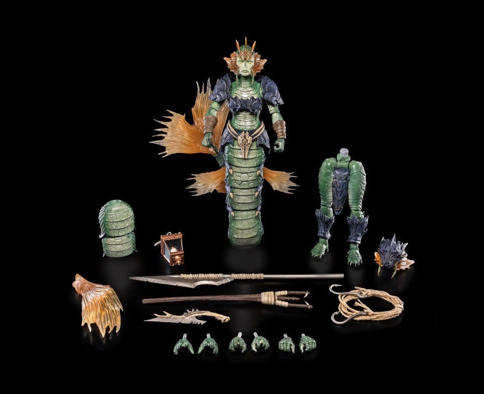 Mythic Legions: Dawns of Discovery Figura Sireyn Opalscale Deluxe