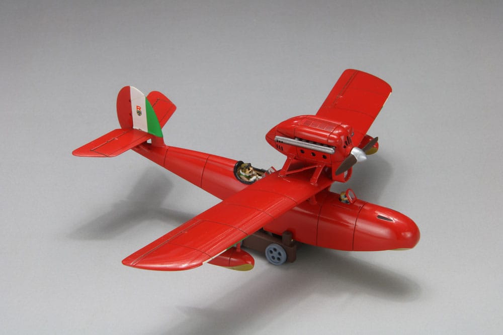 Porco Rosso Kit de modelo con figura 1/72 Savoia S.21F Versión 2 & Porco - Z POP Toys