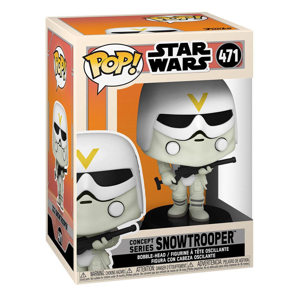 Star Wars POP! Vinyl Cabezón Snowtrooper (Concept Series) 9 cm - Z POP Toys