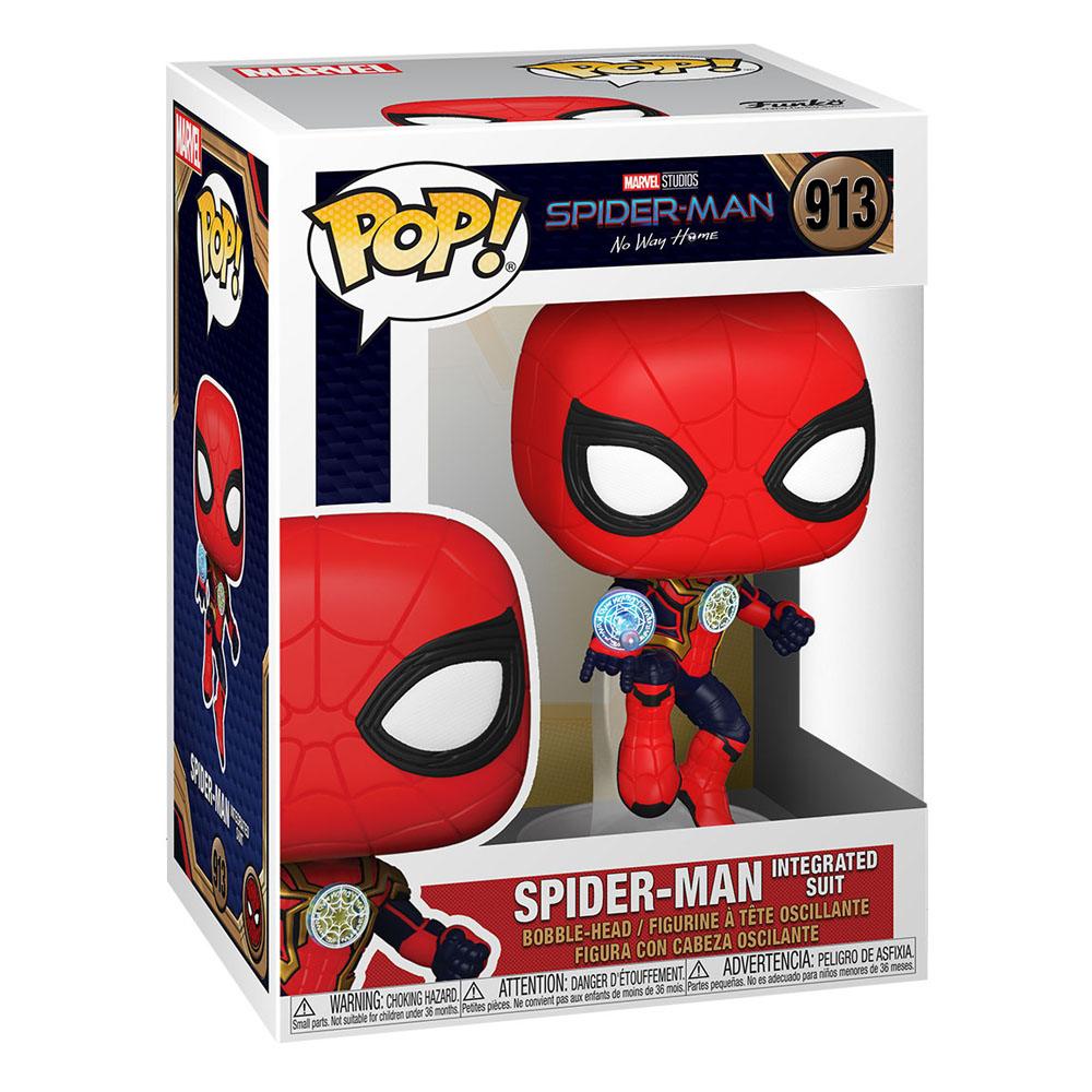 Spider-Man: No Way Home POP! Vinyl Figura Spider-Man (Integrated Suit) 9 cm - Z POP Toys