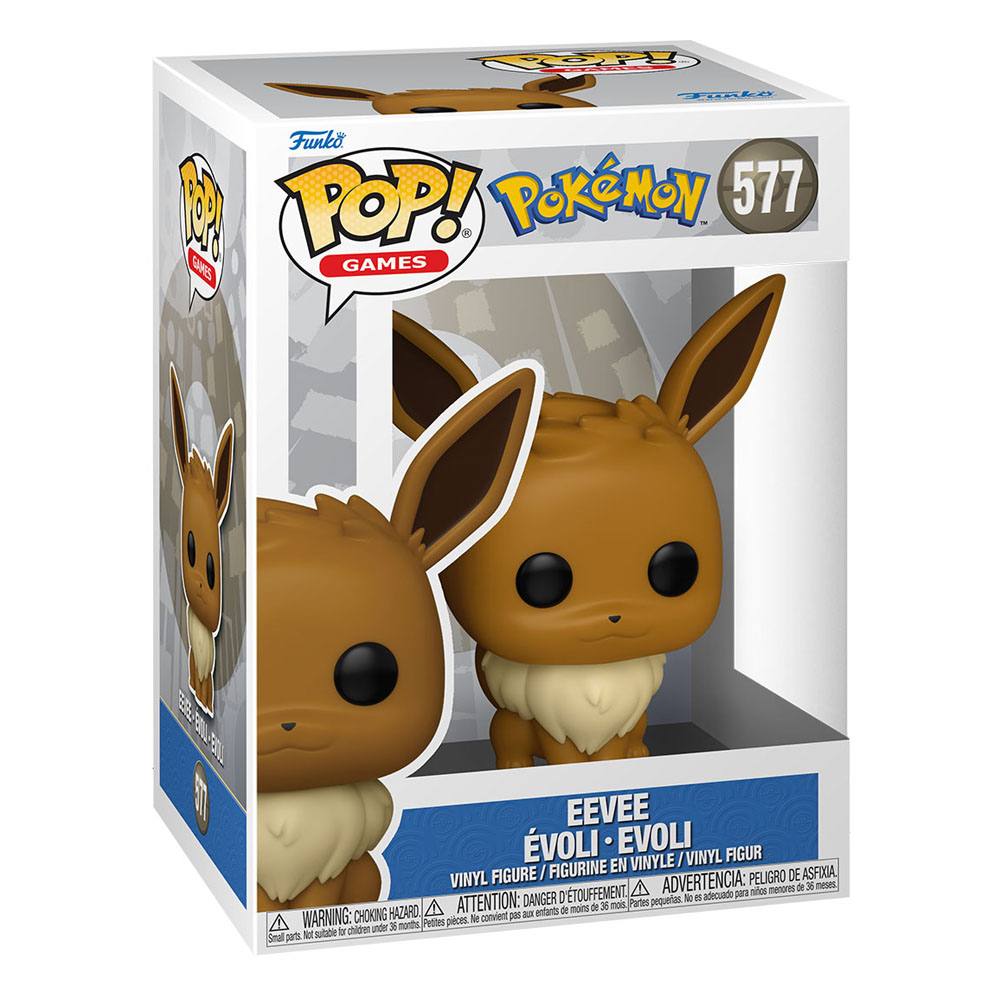 Pokemon POP! Games Vinyl Figura Eevee (EMEA) 9 cm