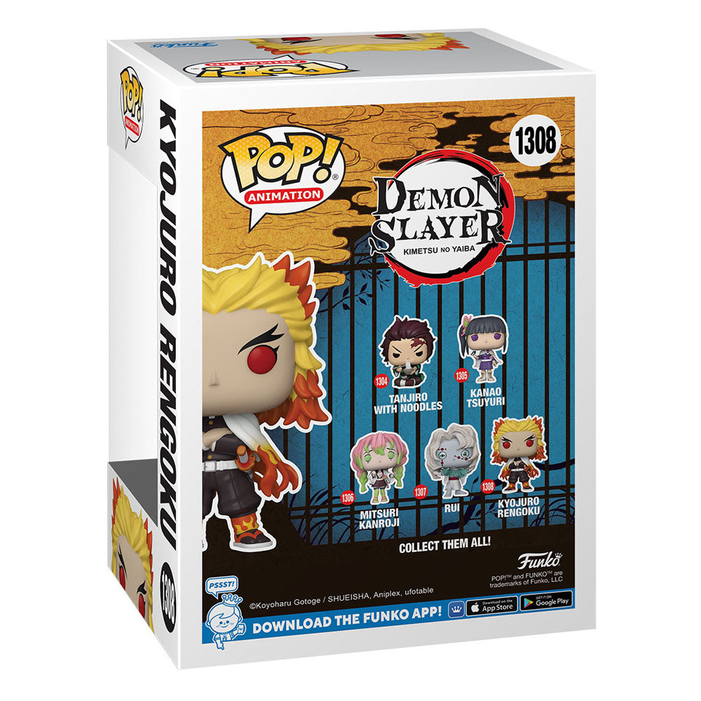 Demon Slayer Figura POP! Animation Vinyl Rengoku 9 cm - Z POP Toys