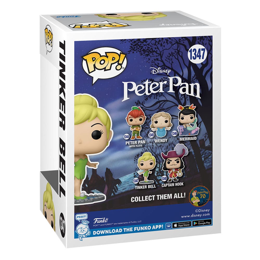 Peter Pan 70th Anniversary POP! Disney Vinyl Figura Tink on mirror 9 cm - Z POP Toys