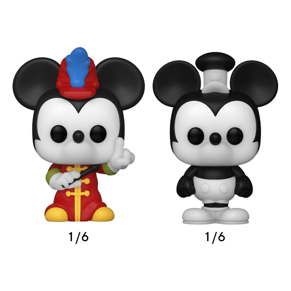 Disney Pack de 4 Figuras Bitty POP! Vinyl Minnie 2,5 cm