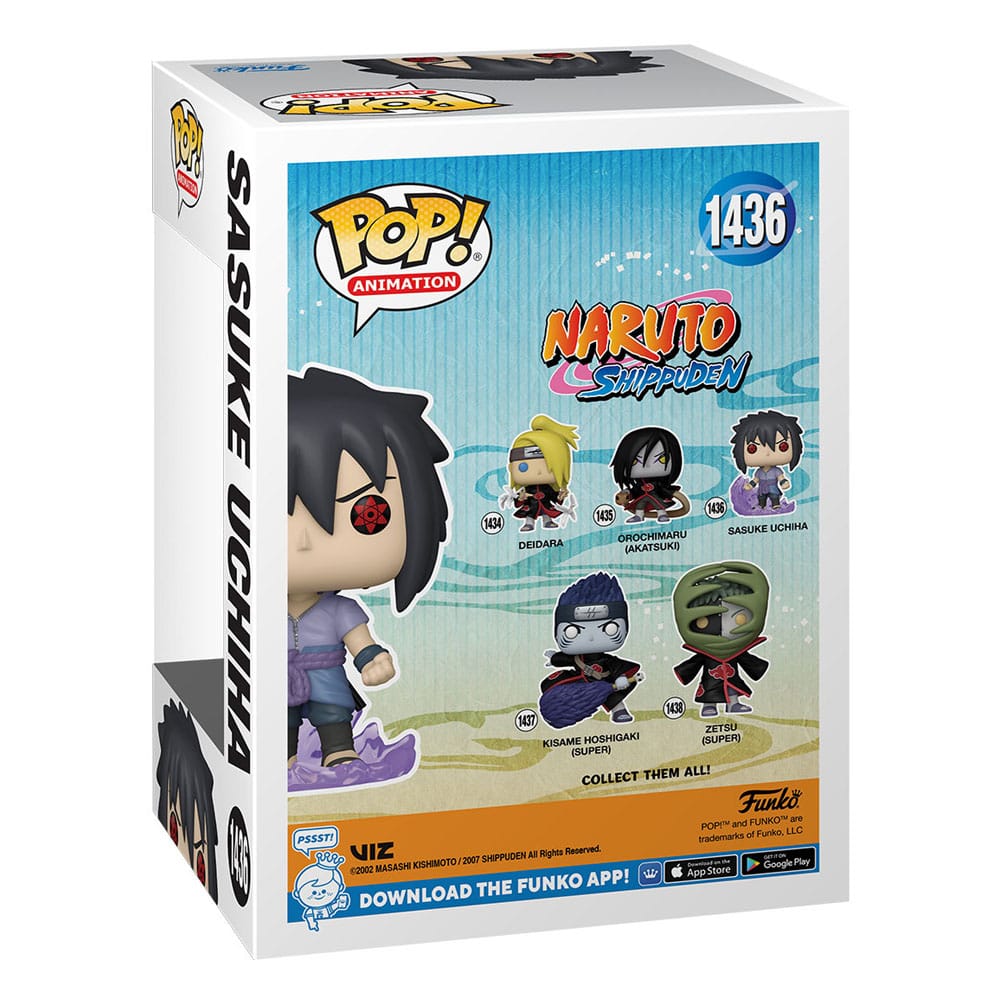 Naruto Pop! Animation Vinyl Figura Sasuke (First Susano'o) 9 cm - Z POP Toys