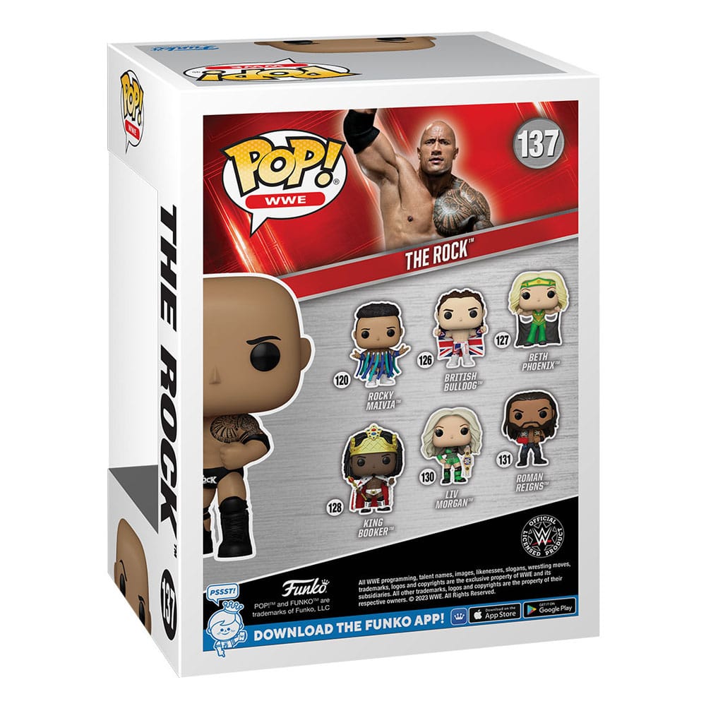 WWE POP! Vinyl Figura The Rock (final) 9 cm