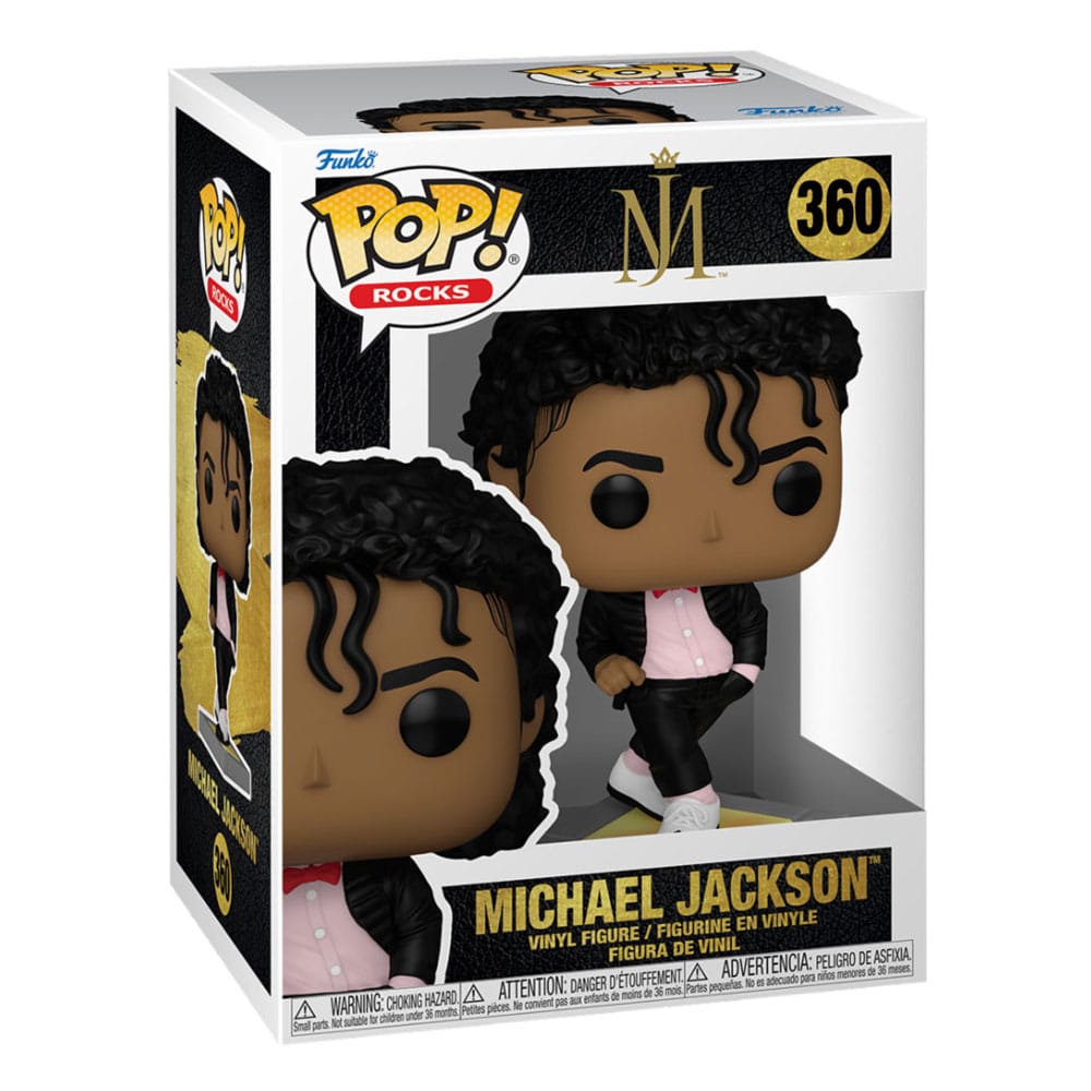 Michael Jackson POP! Rocks Vinyl Figura Billie Jean 9 cm