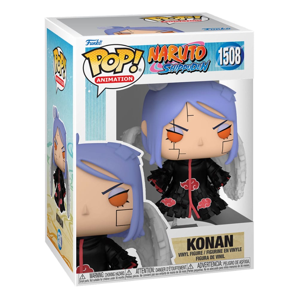 Naruto Pop! Animation Vinyl Figura Konan 9 cm - Z POP Toys