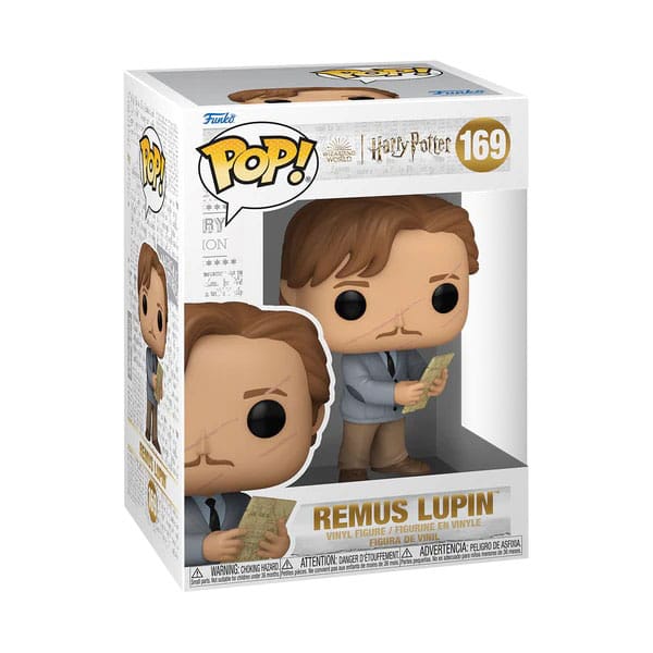 Harry Potter Figura POP! Movies Vinyl Lupin w/Map 9 cm