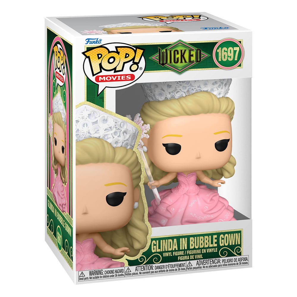 Wicked Figura POP! Movies Vinyl Glinda (Bubble Gown) 9 cm