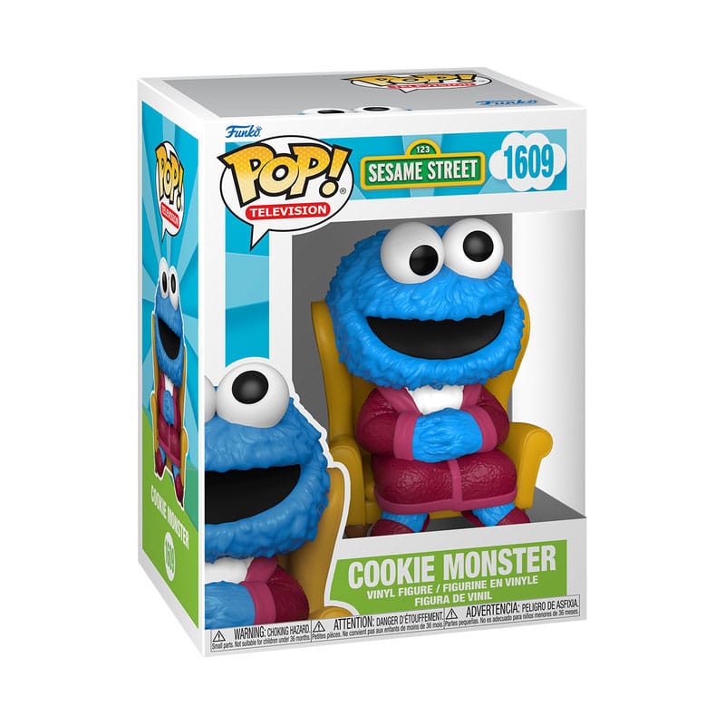 Sesame Street Figura POP! TV Vinyl Cookie Monster 9 cm