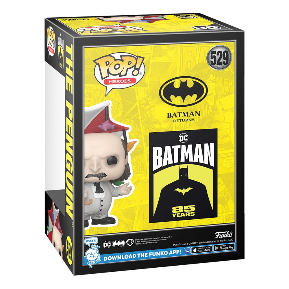 Batman 85th Anniversary Figura POP! Movies Vinyl The Penguin 9 cm