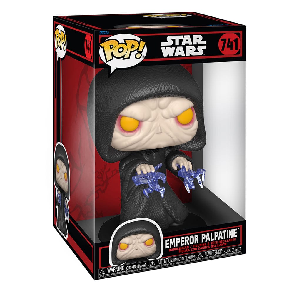 Star Wars: Dark Side Figura Super Sized Jumbo POP! Vinyl Palpatine 25 cm