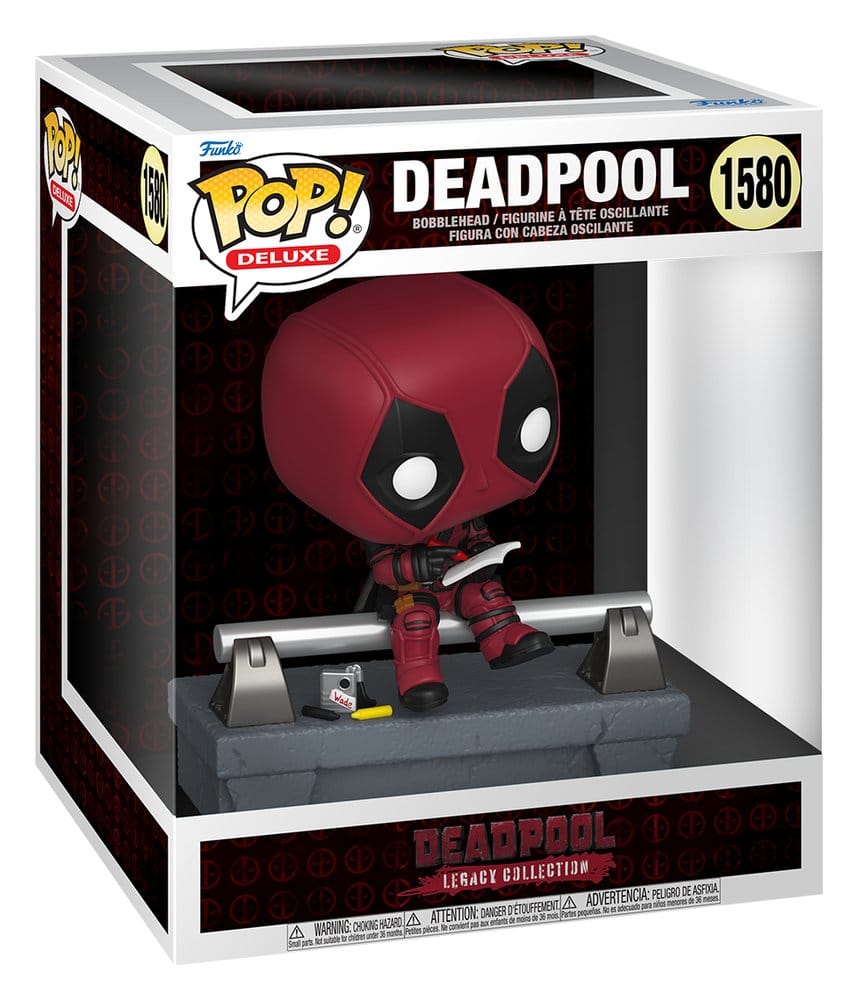 Marvel POP! Deluxe Vinyl Figura Deadpool on Bridge 9 cm