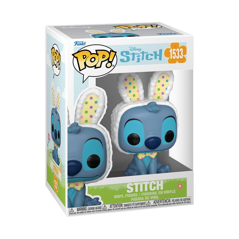Lilo & Stitch POP! Disney Vinyl Figura Stitch (Easter) 9 cm