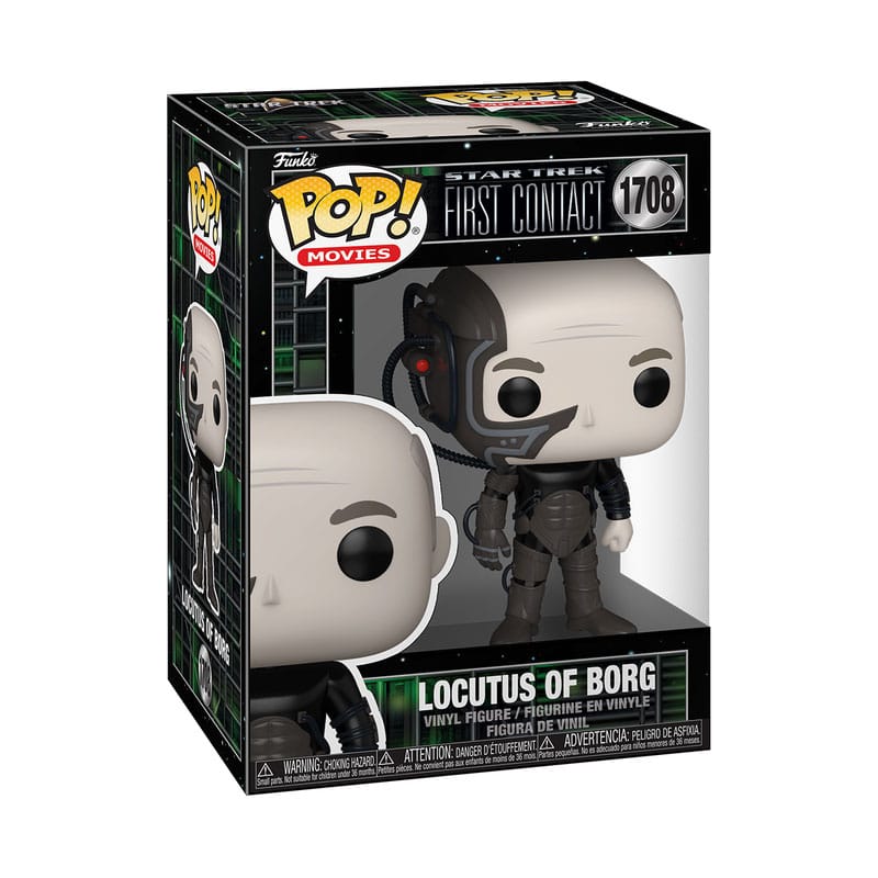 Star Trek First Contact Figura POP! TV Vinyl Picard(Borg) 9 cm - Z POP Toys