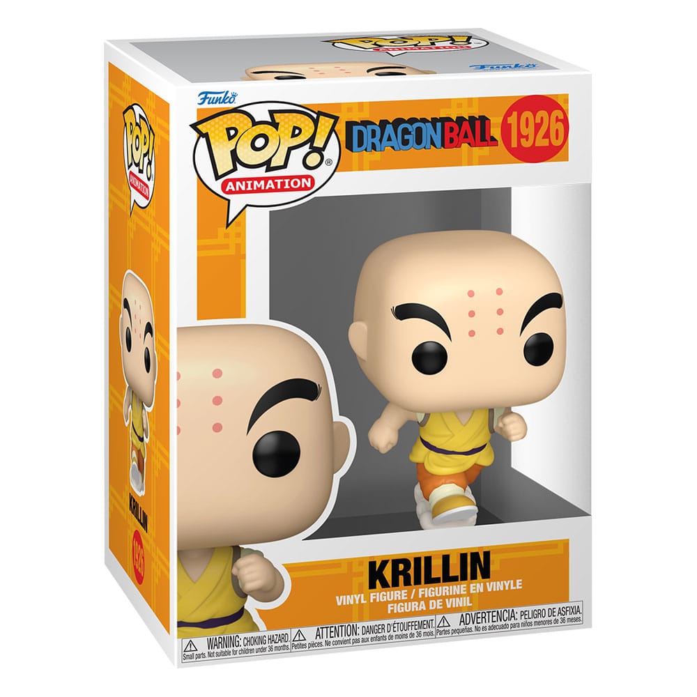 Dragon Ball POP! Animation Vinyl Figura Krillin 9 cm