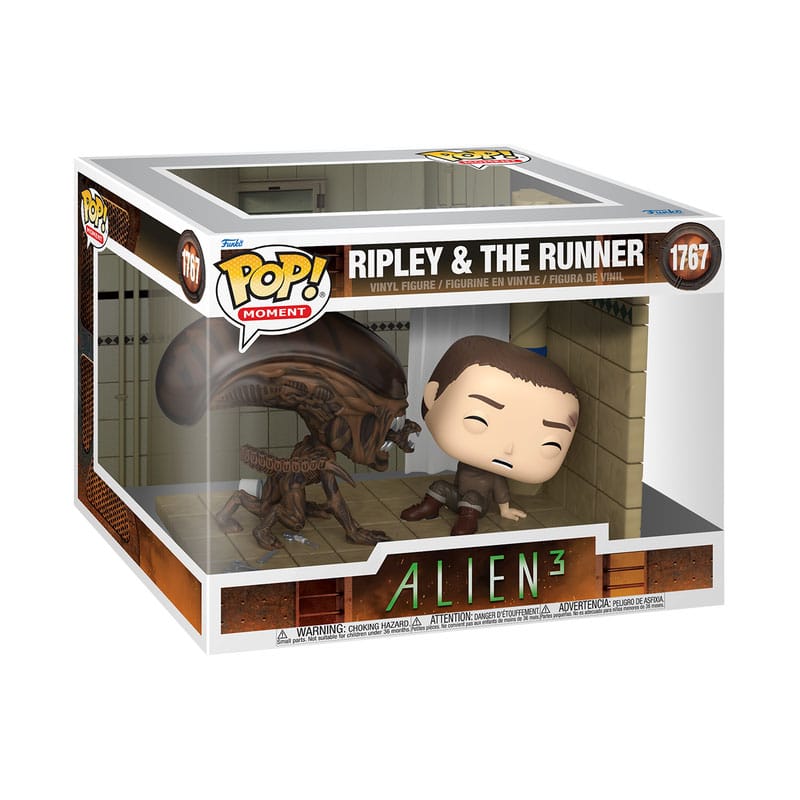 Alien 3 POP Moments Vinyl Figuras Ripley & Xeno 9 cm