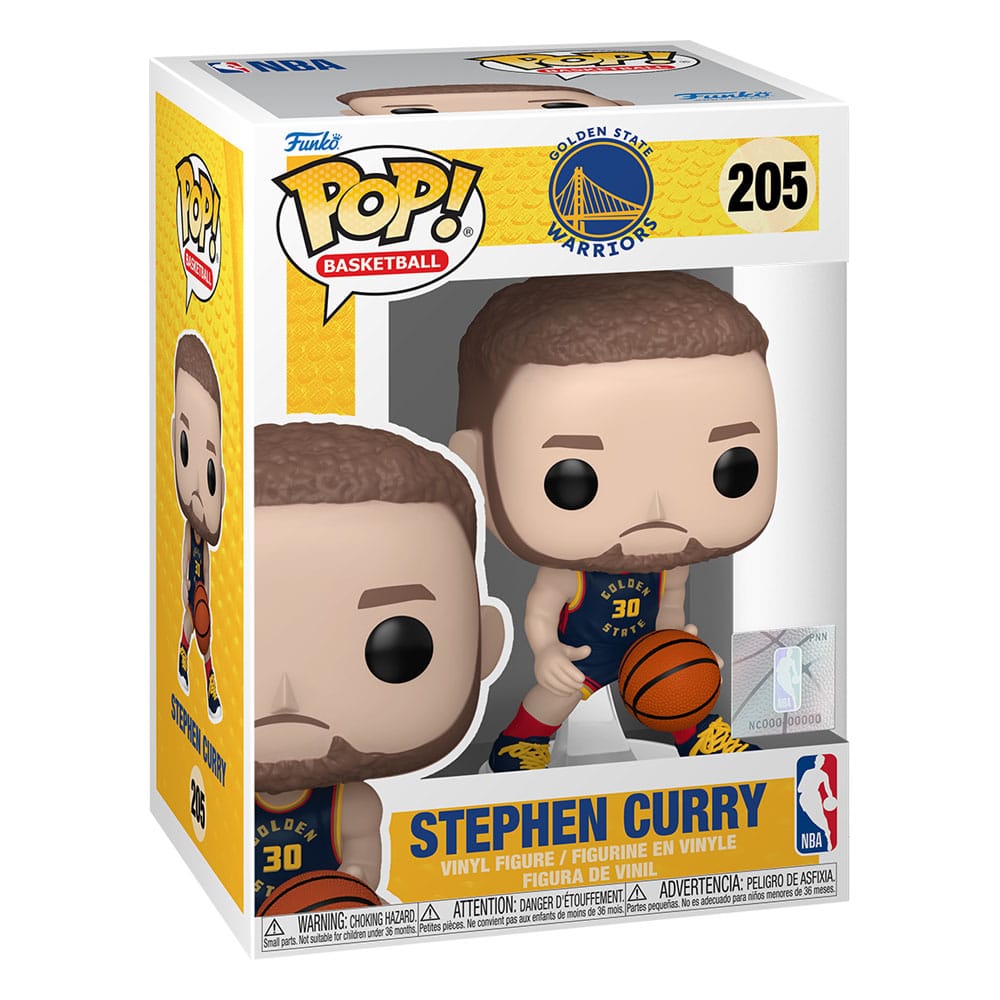 NBA Legends POP! Sports Vinyl Figura Warriors- Stephen Curry(CE 24) 9 cm