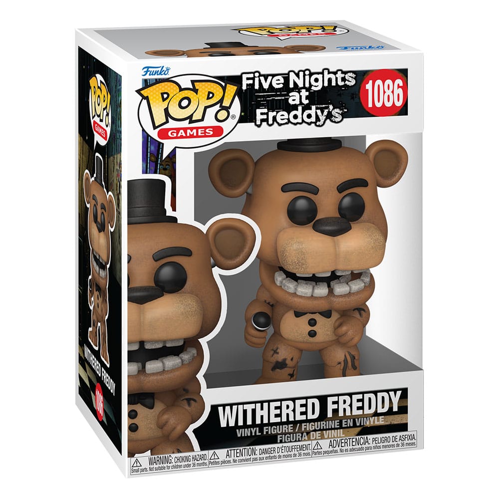 Five Nights at Freddy's POP! Vinyl Figura Withered Freddy 9 cm