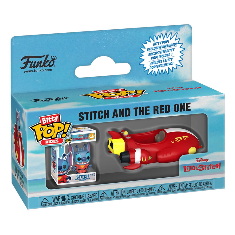 Lilo & Stitch Bitty POP! Rides Vinyl Figura Stitch and The Red One - Z POP Toys