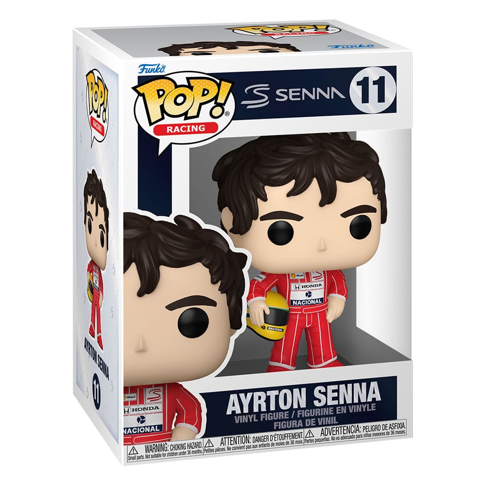 Formular 1 POP! Racing Vinyl Figura McLaren - Ayrton Senna 9 cm - Z POP Toys
