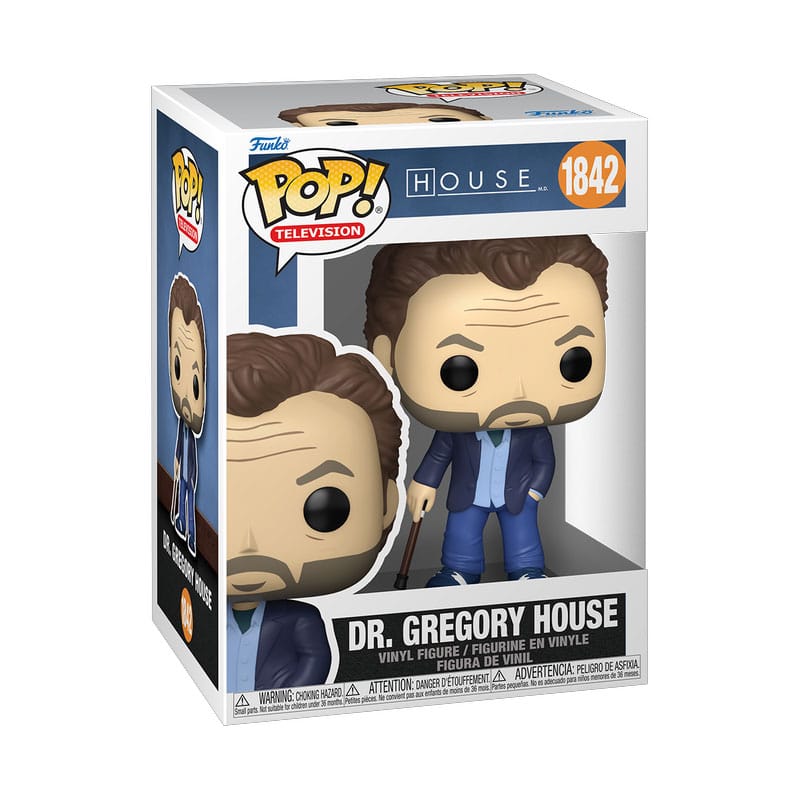 House Figura POP! Television Vinyl Dr. Gregory House 9 cm