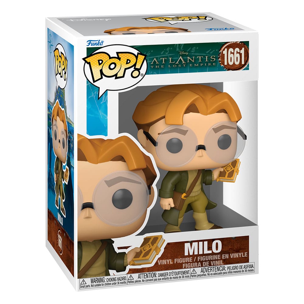 Atlantis: The Lost Empire POP! Vinyl Figura Milo 9 cm - Z POP Toys