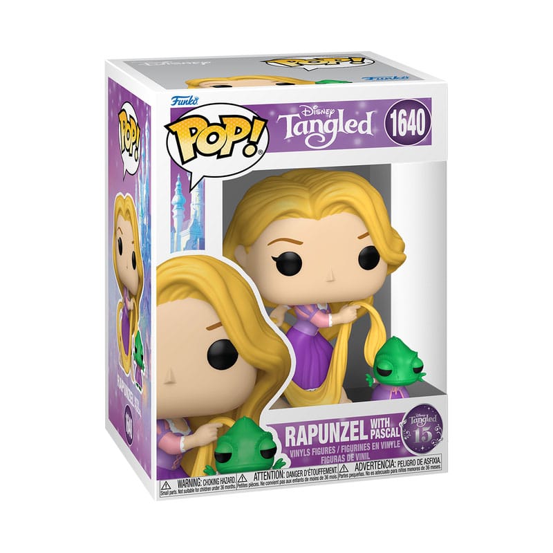 Enredados POP!&Buddy Animation Vinyl Figura Rapunzel & Pascal 9 cm