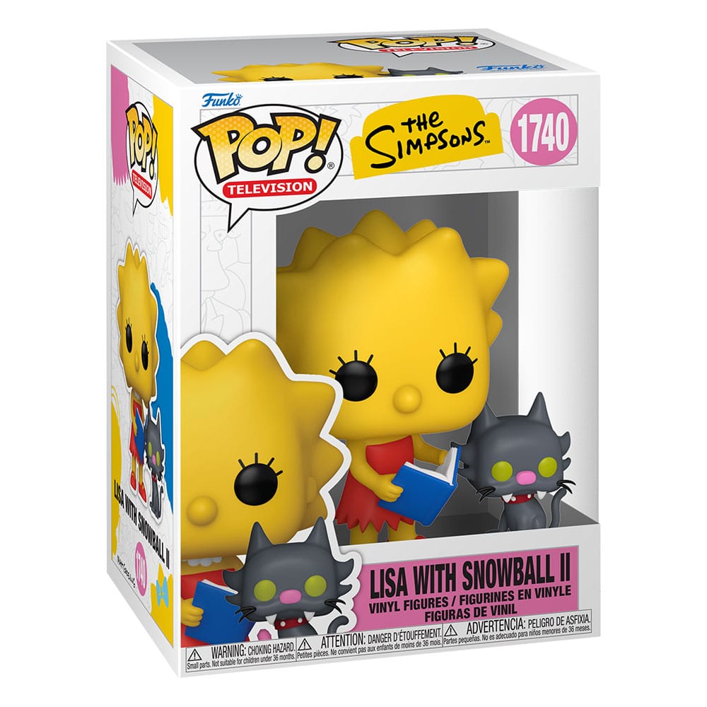 Simpsons POP&Buddy TV Vinyl Figura Lisa & SB 9 cm - Z POP Toys