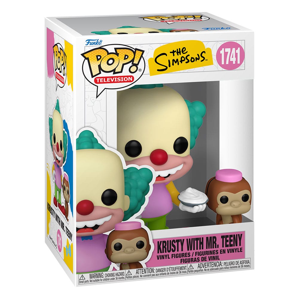 Simpsons POP&Buddy TV Vinyl Figura Krusty&Tenny 9 cm - Z POP Toys