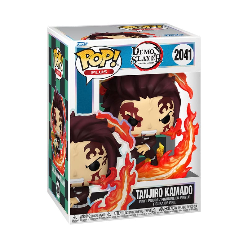 Demon Slayer: Kimetsu no Yaiba POP! Plus Vinyl Figura Tanjiro(Dancing Flash) 9 cm