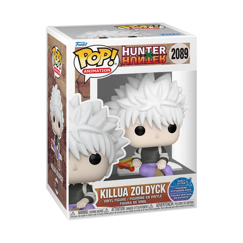 Hunter x Hunter Figura POP! Animation Vinyl Killua (Sit) 9 cm