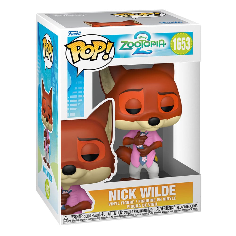 Zootopia 2 POP! Movies Vinyl Figura Nick Wilde 9 cm