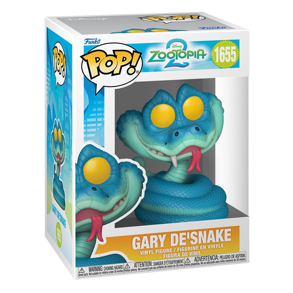 Zootopia 2 POP! Movies Vinyl Figura Gary De'Snake 9 cm