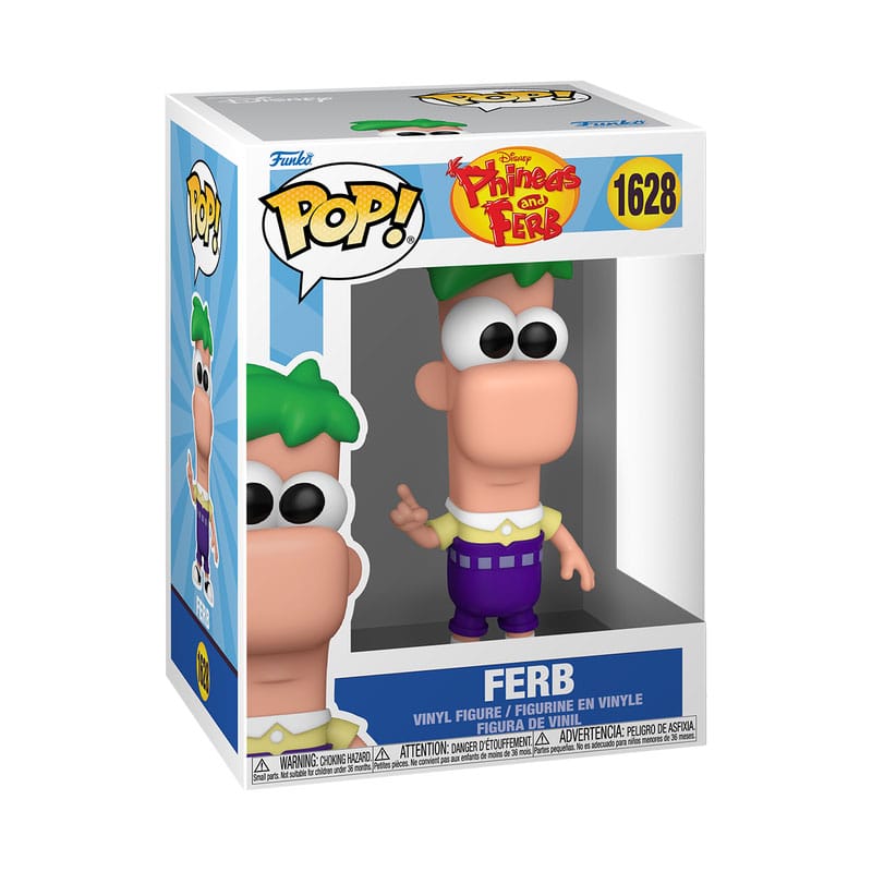 Phineas and Ferb Figura POP! Disney Vinyl Ferb 9 cm