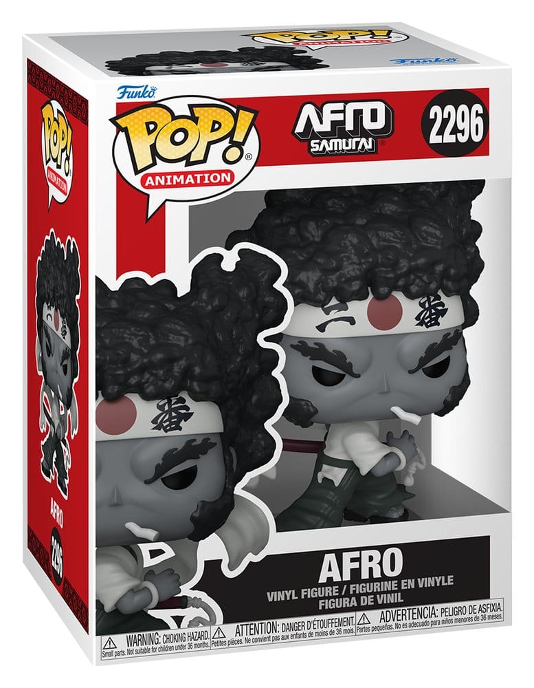 Afro Samurai Figura POP! Animation Vinyl Afro Samurai 9 cm